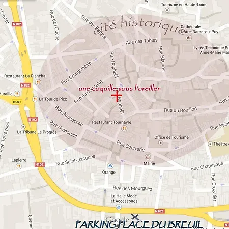 Bed & Breakfast Coquille Sous L'oreiller 2*